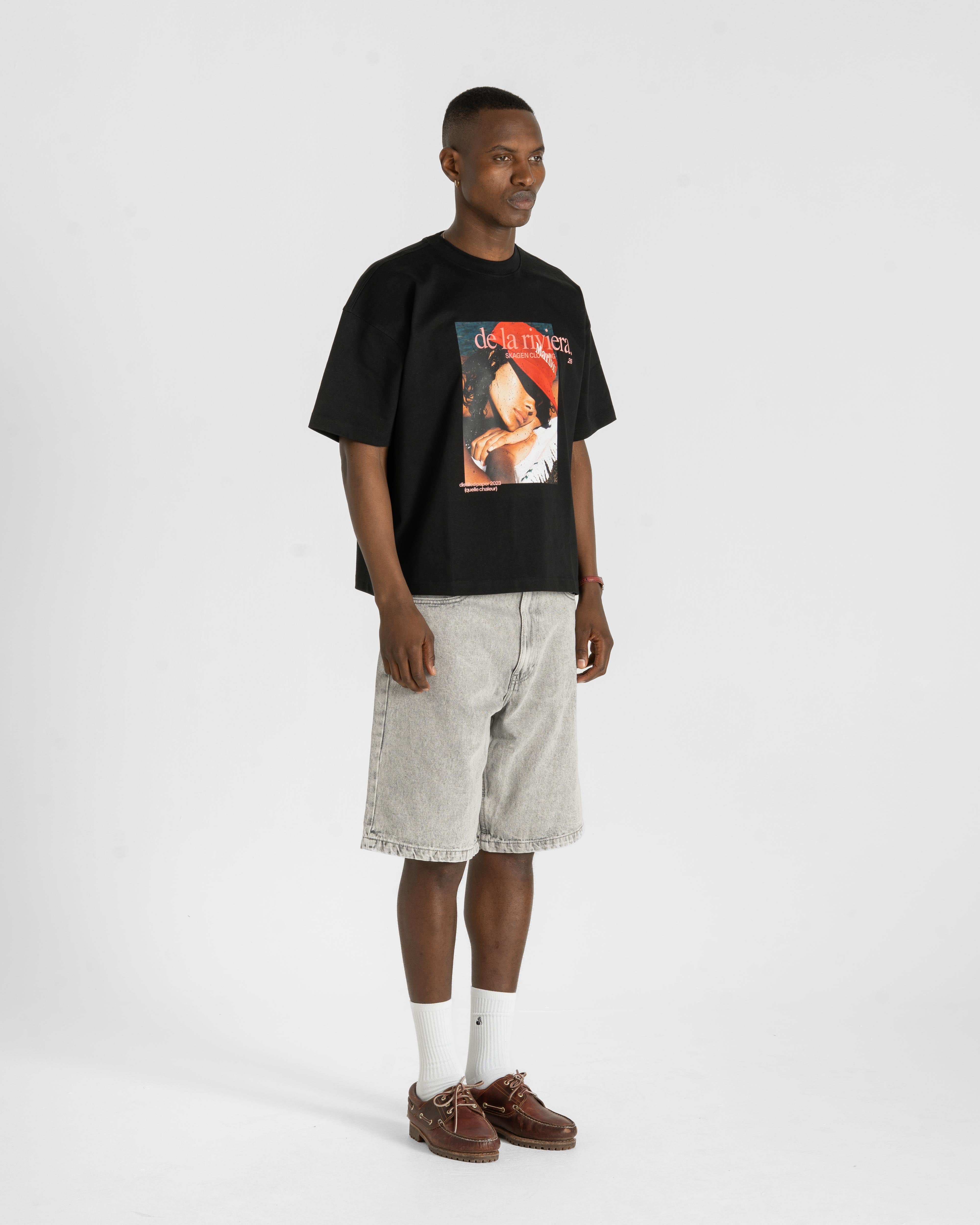 De la Riviera T-shirt Black